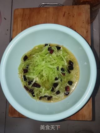 凉拌莴苣的做法步骤：7