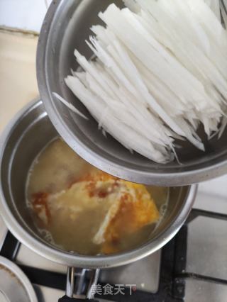 肉丝萝卜汤的做法步骤：6