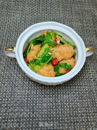 青瓜拌虾滑的做法