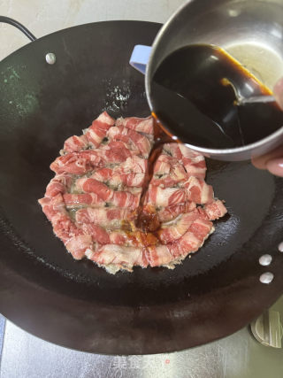 肥牛滑蛋的做法步骤：7