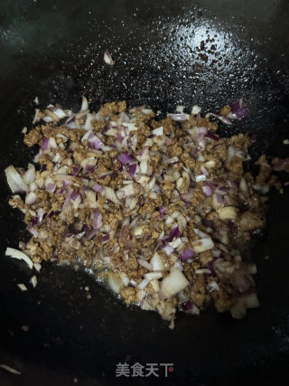 洋葱肉饼的做法步骤：6