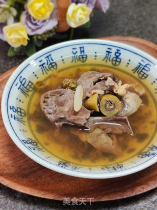 青榄石斛猪心汤的做法步骤：12
