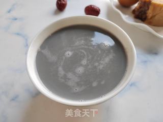 黑芝麻黑豆豆浆的做法