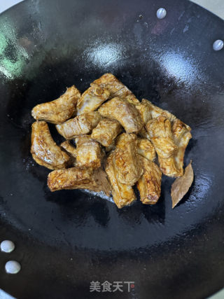 粉皮烧排骨的做法步骤：6