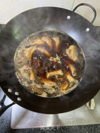 粉皮烧排骨的做法步骤：8