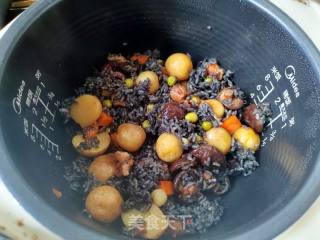土豆乌米焖饭的做法步骤：10