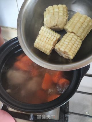 玉米冬瓜大骨汤的做法步骤：7