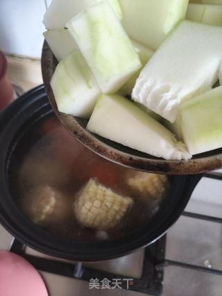玉米冬瓜大骨汤的做法步骤：8