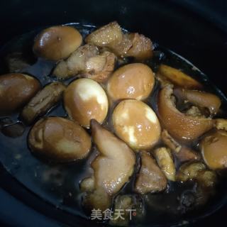 黑米醋姜猪脚的做法