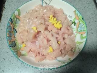 胡萝卜西兰花鸡胸肉养生菜团的做法步骤：3