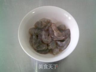 虾仁毛毛菜苦荞面的做法步骤：5