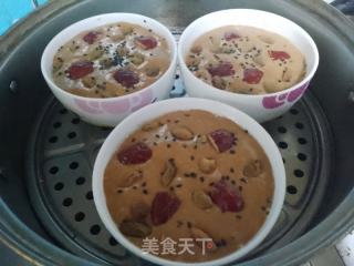 红糖发糕的做法步骤：4
