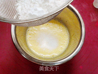 天使模蔓越莓戚风蛋糕的做法步骤：5