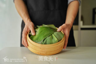 麻婆五花粽叶饭的做法步骤：10