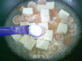 鲜虾鱼板豆腐汤的做法步骤：10