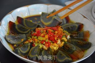 凉拌皮蛋的做法步骤：8