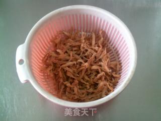 大头菜丝拌绿豆芽的做法步骤：3