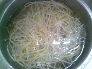 大头菜丝拌绿豆芽的做法步骤：5