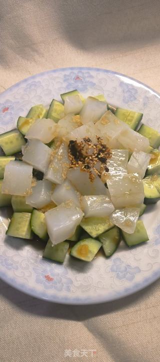 黄瓜拌凉粉的做法步骤：6