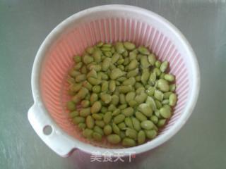 咸菜毛豆炒千张的做法步骤：2
