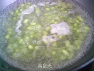 大头菜炒毛豆的做法步骤：5