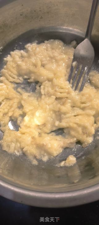 香蕉燕麦蛋糕的做法步骤：1
