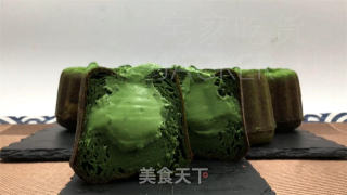 抹茶奶油可丽露，酥脆香浓外层与绵软甜蜜内里，带来双重满足。的做法步骤：29